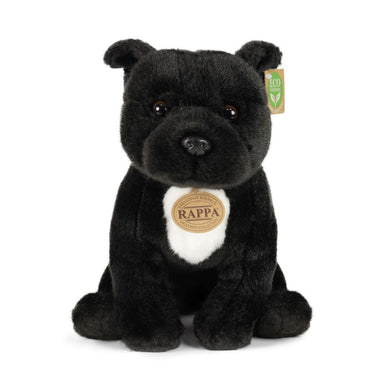 Pluche zwart stafford 30 cm eco-vriendel