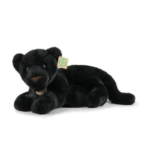 Pluche zwarte panter 40 cm eco-vriendeli