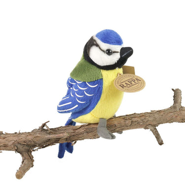 Pluche koolmees 12 cm eco-vriendelijk