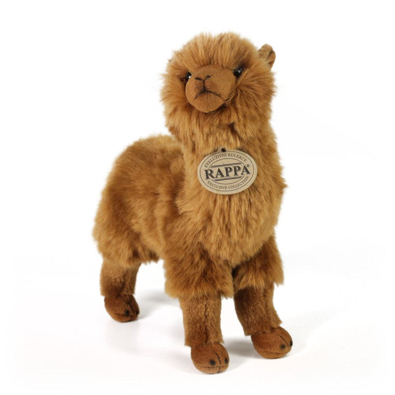 Load image into Gallery viewer, Pluche bruine alpaca 23 cm eco-vriende
