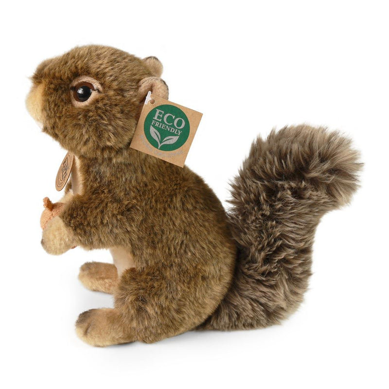 Load image into Gallery viewer, Pluche eekhoorn met eike 20 cm eco-vrien
