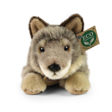 Pluche wolf 23 cm eco-friendly