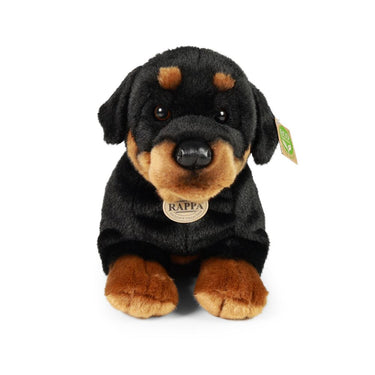 Pluche rottweiler hond 39 cm eco-vriende