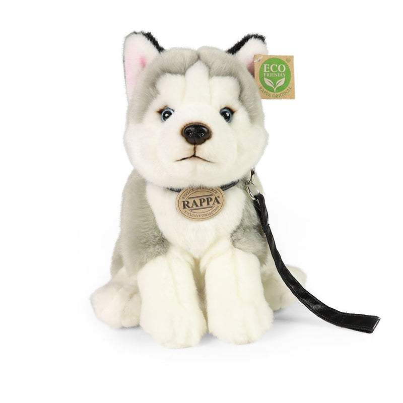 Load image into Gallery viewer, Pluche husky hond 28 cm eco-vriendelijk
