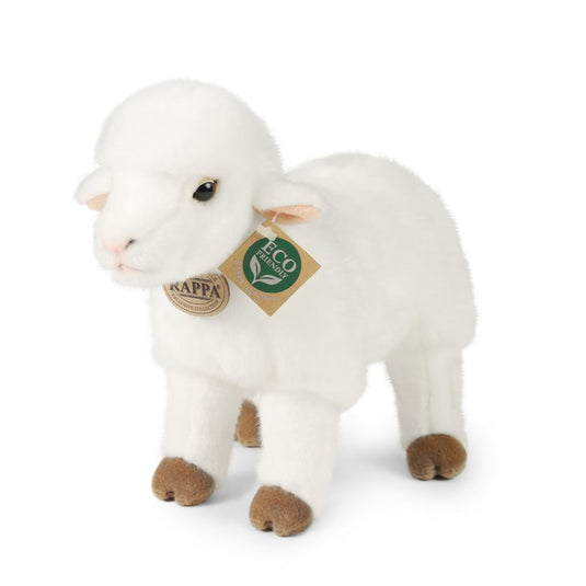 Pluche lam 27 cm eco-vriendelijk
