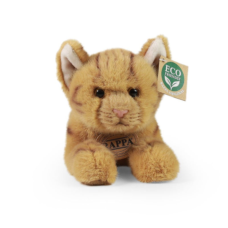 Load image into Gallery viewer, Pluche bruin kat 20 cm eco-vriendelijk
