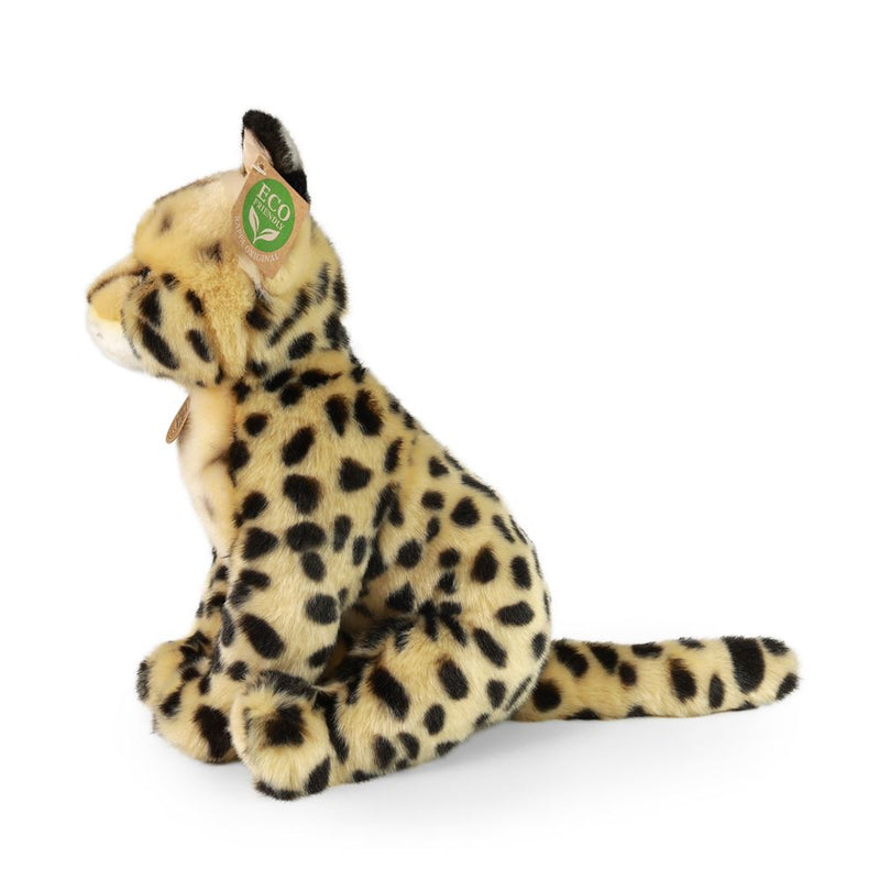 Load image into Gallery viewer, Pluche serval 30 cm eco-vriendelijk
