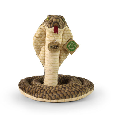 Pluche cobraslang 127 cm eco-vriendelijk