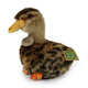 Pluche eend 19 cm eco-friendly