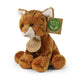 Pluche roestige kat 14 cm eco-friendly