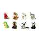 Pluche exotische mix asst. 15cm eco-vrie