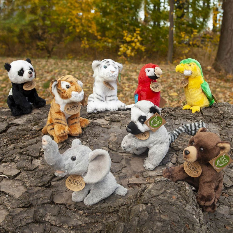 Load image into Gallery viewer, Pluche exotische mix asst. 15cm eco-vrie
