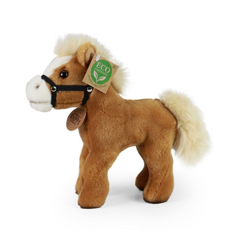 Load image into Gallery viewer, Pluche paard 20 cm eco-vriendelijk
