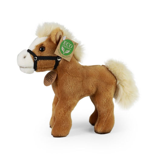 Pluche paard 20 cm eco-vriendelijk
