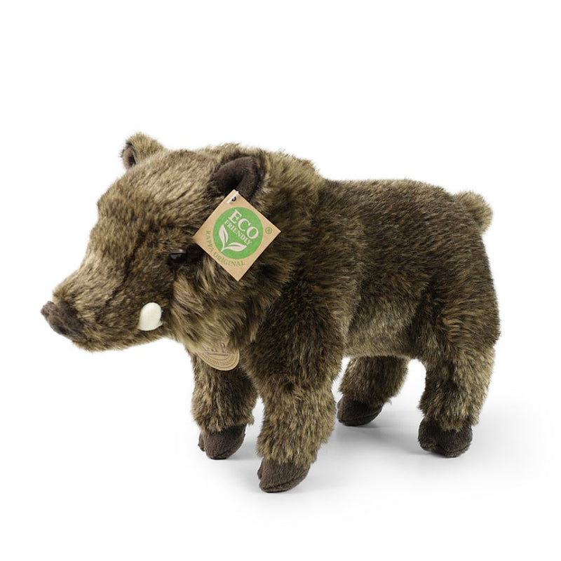 Load image into Gallery viewer, Pluche wild zwijn 30 cm eco-vriendelijk
