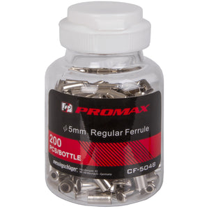 Promax kabelhoedje metaal ø5mm voor remkabel (200 stuks)