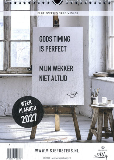Weekplanner visje 2027
