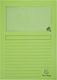 Exacompta l-map forever, voor ft a4, pak van 25 stuks, lichtgroen