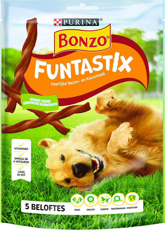 Bonzo funtastix - hondensnacks - 179 g