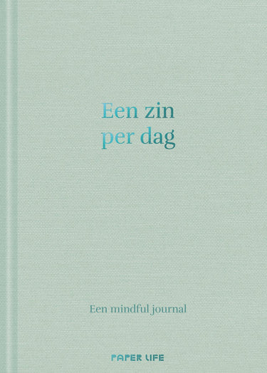 Paper life een zin per dag - mindful journal - 365 dagen