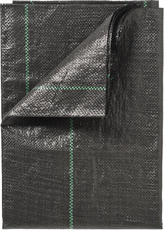 Nature - gronddoek - 2 x 5m - 100 g m² - zwart - anti-worteldoek