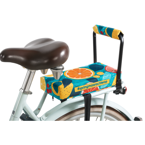 Load image into Gallery viewer, Nietverkeerd actie pakket zit je lekker - fruit cocktail - zitje + rugsteun + rugsteunkussen

