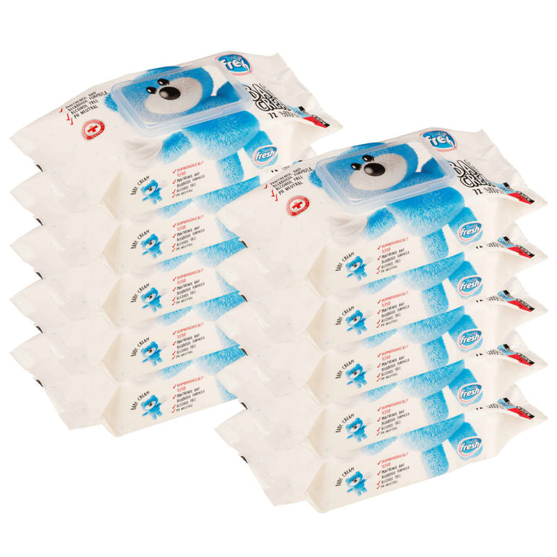 Load image into Gallery viewer, Vidaxl babydoekjes 10 pakken 720 doekjes

