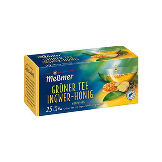 Messmer gruner tee orange ingwer 25x 1.75gr (12 stuks)