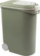 Curver voedselcontainer hond kat - voercontainer - luchtdicht - met handvat - misty green - 54l