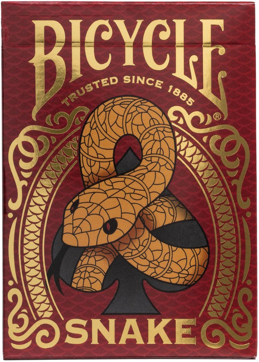 Bicycle snake - premium speelkaarten - poker - creatives