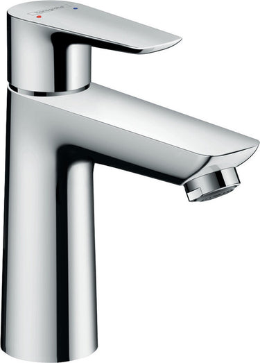 Hansgrohe talis e wastafelkraan 110 met waste brushed bronze