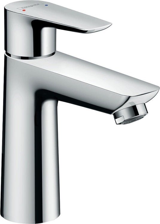 Hansgrohe talis e 1 greeps wastafelkraan - 110 popup - trekwaste - geborsteld brons