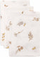 Jollein - baby hydrofiel washandje - katoen - 3 stuks - riverside - baby washand, hydrofiele washandjes -15x20cm