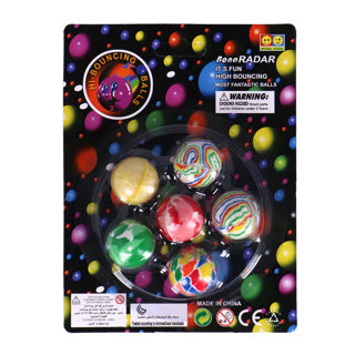 No brand stuiterbal 6 stuks | 6 stuks