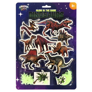 Load image into Gallery viewer, Amazing cool dino glow in the dark set | 6 stuks
