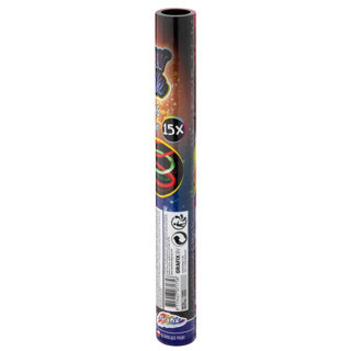 Grafix glowsticks 15 stuks in tube | 24 stuks
