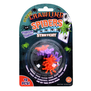 Load image into Gallery viewer, No brand kruipende sticky spin raamlopers 12 stuks | 12 stuks
