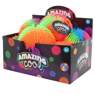 Load image into Gallery viewer, Amazing cool pufferbal 20 cm rainbow assorti | 6 stuks
