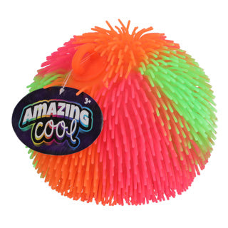 Load image into Gallery viewer, Amazing cool pufferbal 20 cm rainbow assorti | 6 stuks
