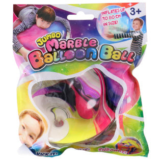 Load image into Gallery viewer, Bubble bal marble opblaasbaar tot 80cm | 12 stuks
