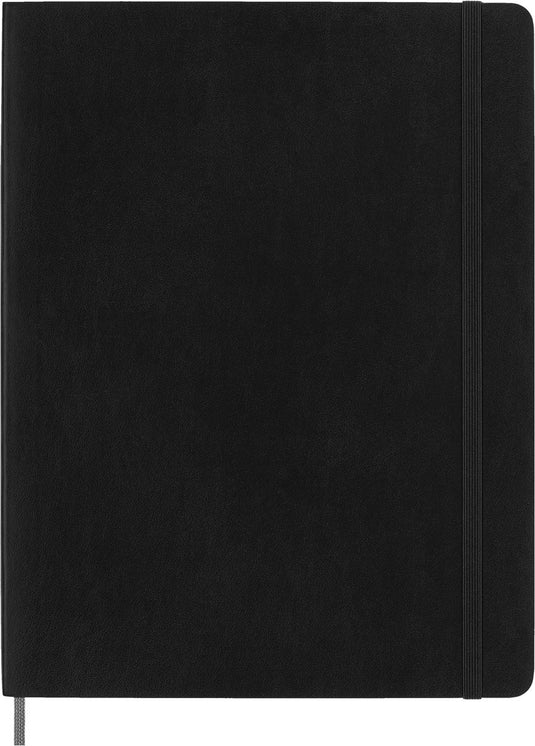 Moleskine notitieboek - smart collectie - xl - zachte kaft - gelinieerd - zwart