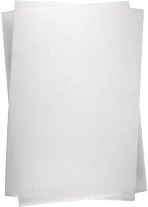 Creativ company krimpfolie - mat transparant, 10vellen
