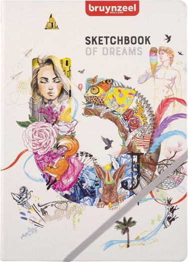 Bruynzeel creatives schets notitieboek a4 140 g m 80 vellen