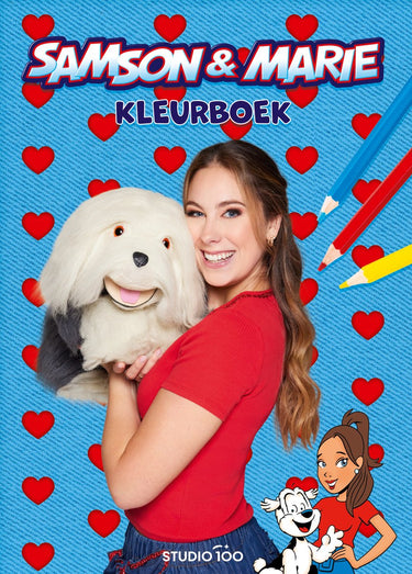 Samson marie kleurboek - denim