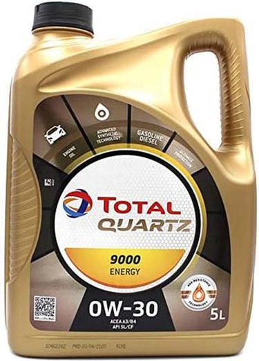 Total quartz 9000 energy 0w30 - 5l