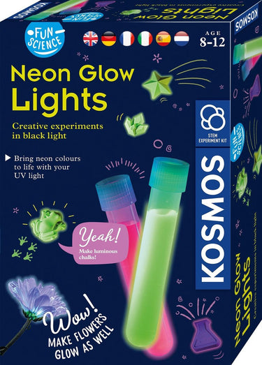 Kosmos neon glow experimenten