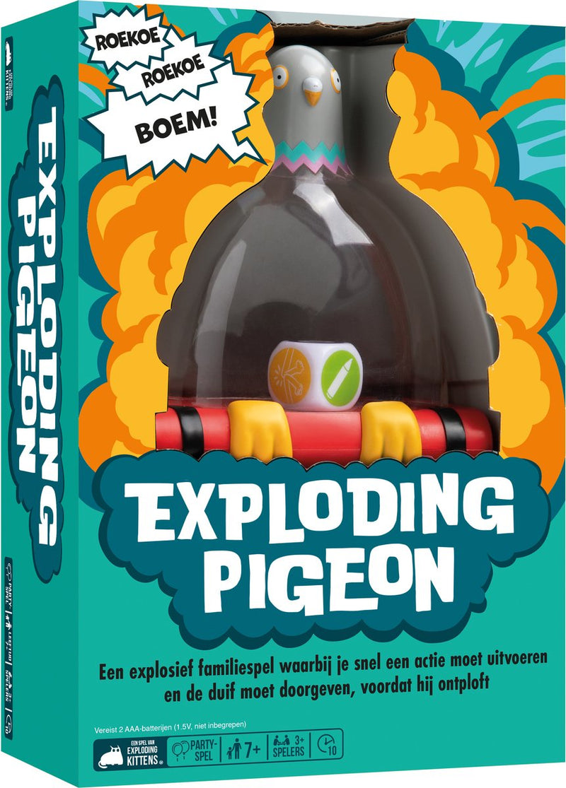Load image into Gallery viewer, Exploding kittens exploding pigeon - 3+ spelers
