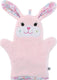 Zoocchini washandje - beatrice the bunny konijn roze