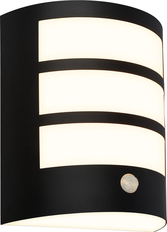 Briloner - led wandlamp accu - touch - timer - zwart - verwisselbare batterij - verwisselbare printplaat - 18 x 15 x 7 cm - zwart