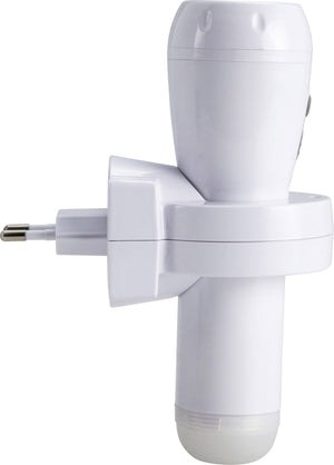 Alecto led zaklamp - noodverlichting - automatisch aan bij stroomuitval - noodpakket - atl-110 - wit